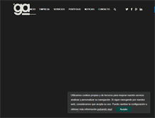 Tablet Screenshot of gestionayuntamiento.com